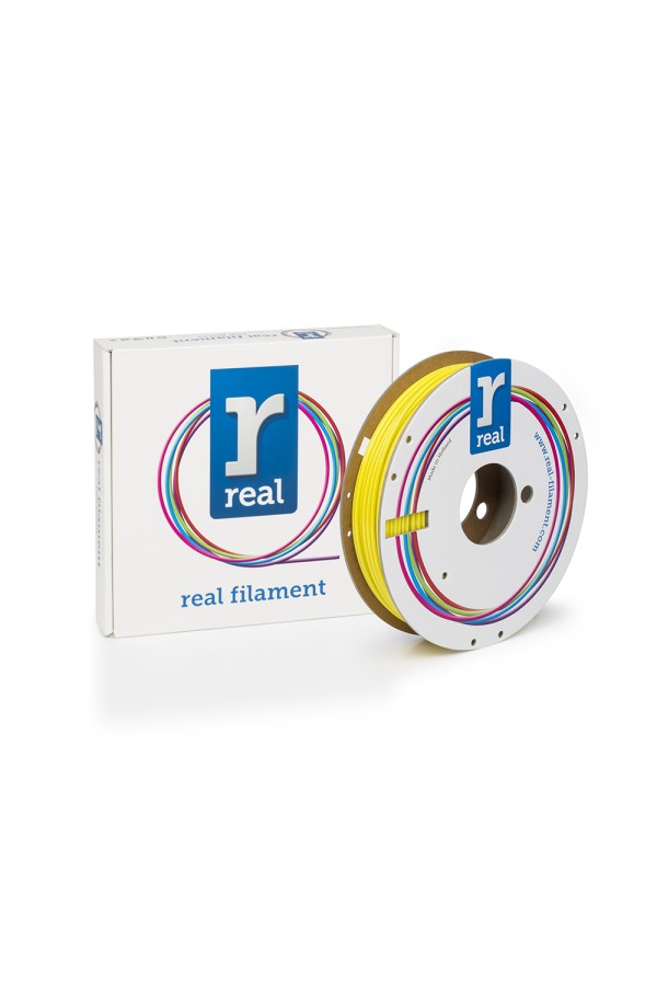 REAL PETG 3D Printer Filament - Yellow - spool of 0.5Kg - 2.85mm (REALPETGSYELLOW500MM3)