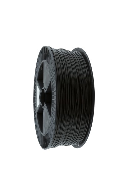 REAL PLA 3D Printer Filament - Black - spool of 3Kg – 1.75mm (REALPLABLACK3KG)