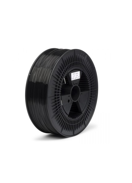 REAL PLA 3D Printer Filament - Black - spool of 5Kg - 1,75mm (REALPLABLACK5000MM175)