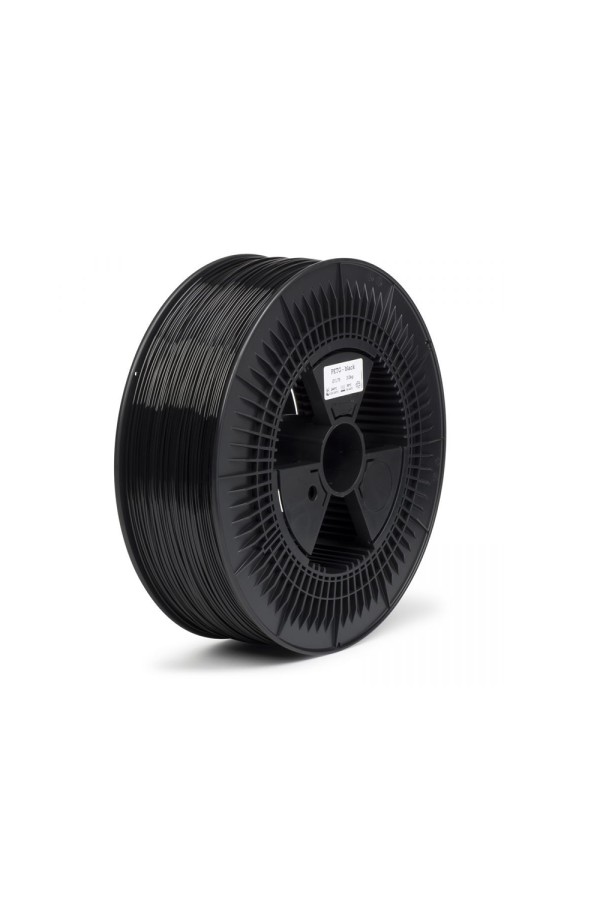 REAL PLA 3D Printer Filament - Black - spool of 5Kg - 1,75mm (REALPLABLACK5000MM175)