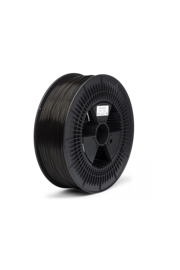 REAL PLA 3D Printer Filament - Black- spool of 5Kg - 2.85mm (REALPLABLACK5000MM3)