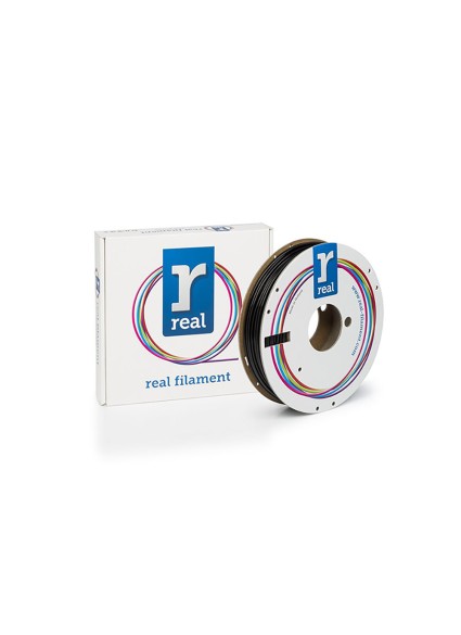 REAL PLA 3D Printer Filament - Black - spool of 0.75Kg - 2.85mm (REALPLABLACK750MM3)