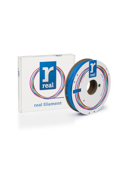 REAL PLA 3D Printer Filament - Blue - spool of 0.5Kg - 2.85mm (REALPLABLUE500MM3)
