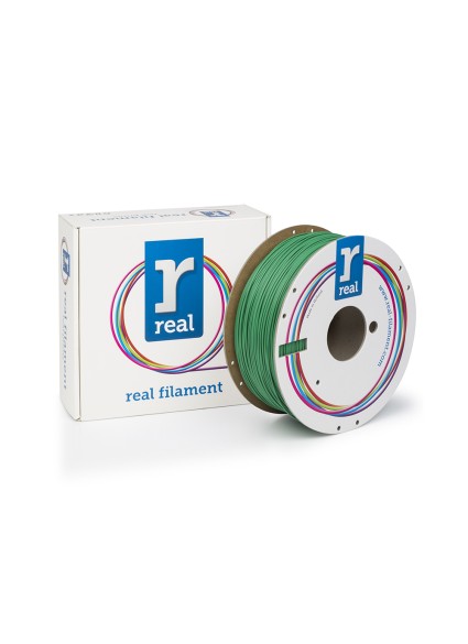 REAL PLA 3D Printer Filament - Green - spool of 1Kg - 1.75mm (REALPLAGREEN1000MM175)