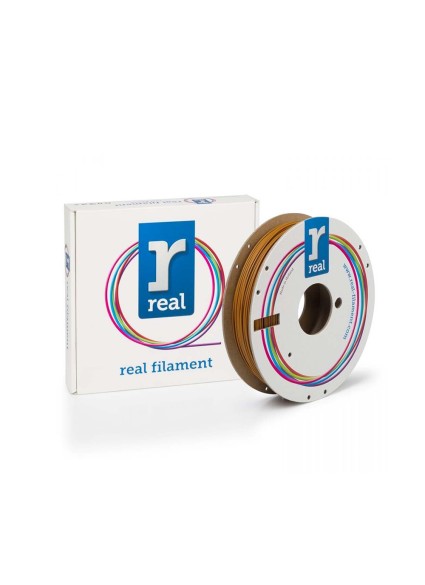 REAL PLA 3D Printer Filament -Rust Orange- spool of 0.5Kg – 2.85mm (REALPLAMATTEORANGE500MM285)