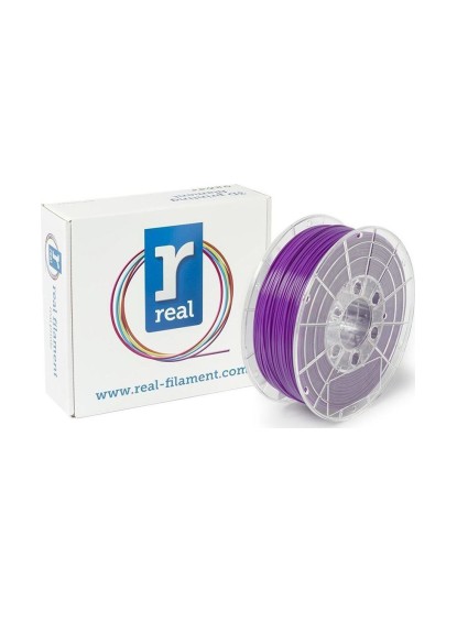 REAL PLA 3D Printer Filament -Grape Purple- spool of  1Kg – 2.85mm (REALPLAMATTEPURP1000MM285)