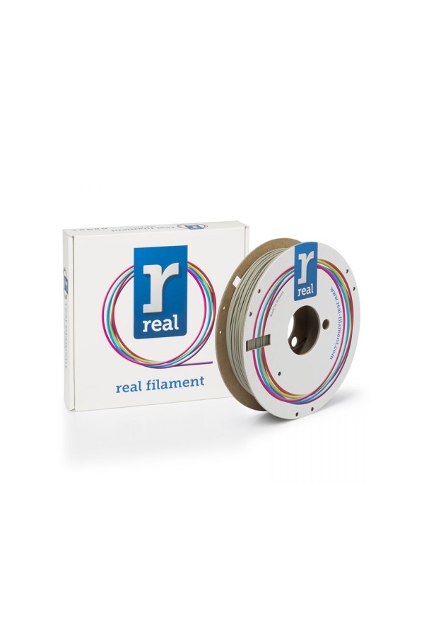 REAL PLA Matte 3D Printer Filament - Khaki Gray - Spool of 0.50Kg - 1.75mm (REALPLAMATTEQUARRY500MM175)