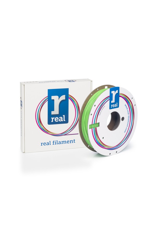 REAL PLA 3D Printer Filament - Nuclear Green - spool of 0.5Kg - 1.75mm (REALPLANGREEN500MM175)
