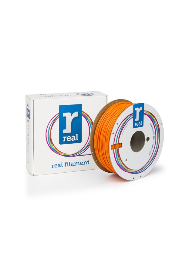 REAL PLA 3D Printer Filament - Orange - spool of 1Kg - 2.85mm (REALPLAORANGE1000MM3)
