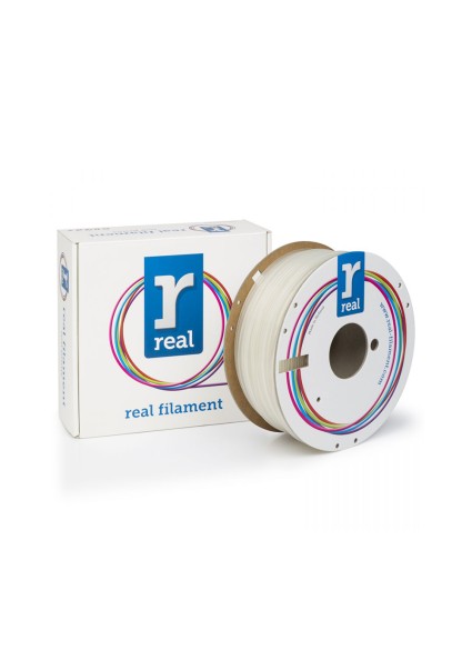 REAL PLA 3D Printer Filament - Neutral - spool of 1Kg – 2.85mm (REALPLAPRONATURAL1000MM285)