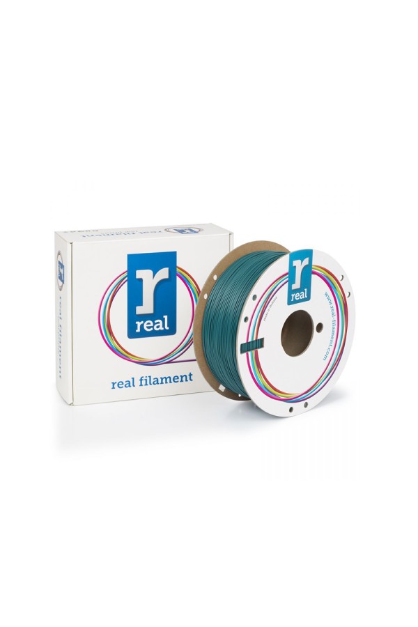REAL PLA Recycled 3D Printer Filament - Blue - spool of 1Kg - 1.75mm (REALPLARBLUE1000MM175)