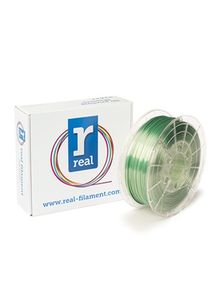 REAL PLA 3D Printer Filament - Satin Spring - spool of 0.75Kg – 2.85mm (REALPLASATINSPRING750MM285)