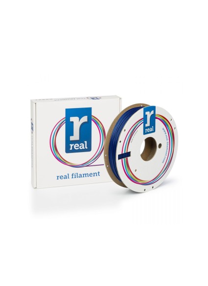REAL PLA Sparkle 3D Printer Filament - Sparkle Blue Crystal - spool of 0.5Kg - 1.75mm (REALPLASPRKCRYSTL500MM175)