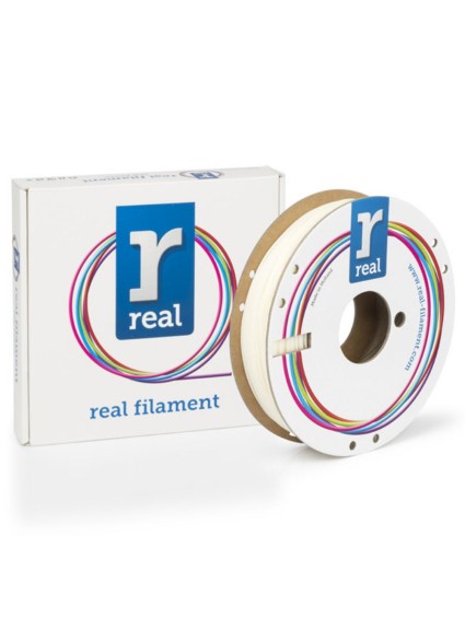 REAL PLA Tough 3D Printer Filament - Neutral - spool of 0.5Kg - 1.75mm (REALPLATNATURAL500MM175)