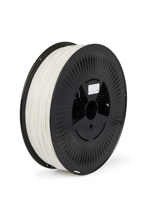 REAL PLA 3D Printer Filament -White- spool of 5Kg - 2.85mm (REALPLATWHITE5000MM285)