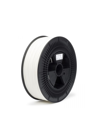 REAL PLA 3D Printer Filament - White - spool of 5Kg - 1.75mm (REALPLAWHITE5000MM175)
