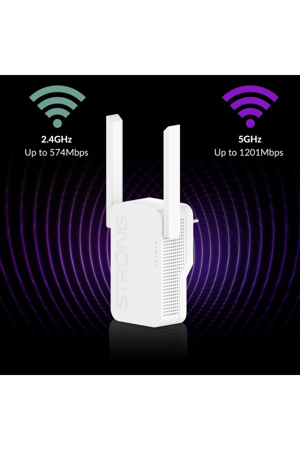 STRONG WiFi Extender REPEATERAX1800, WiFi 6, 1800Mbps