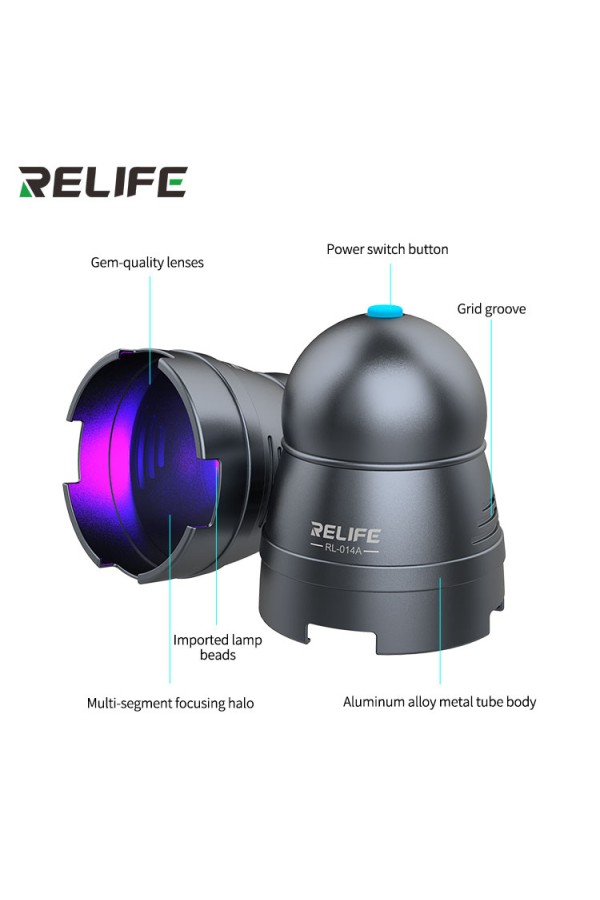 RELIFE UV λάμπα RL-014A για στέγνωμα κόλλας UV, USB, 10W