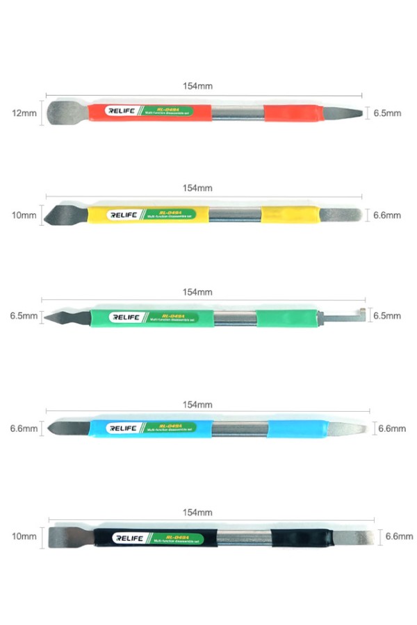 RELIFE σετ εργαλεία ανοίγματος RL-049A για επισκευές κινητών, 5τμχ