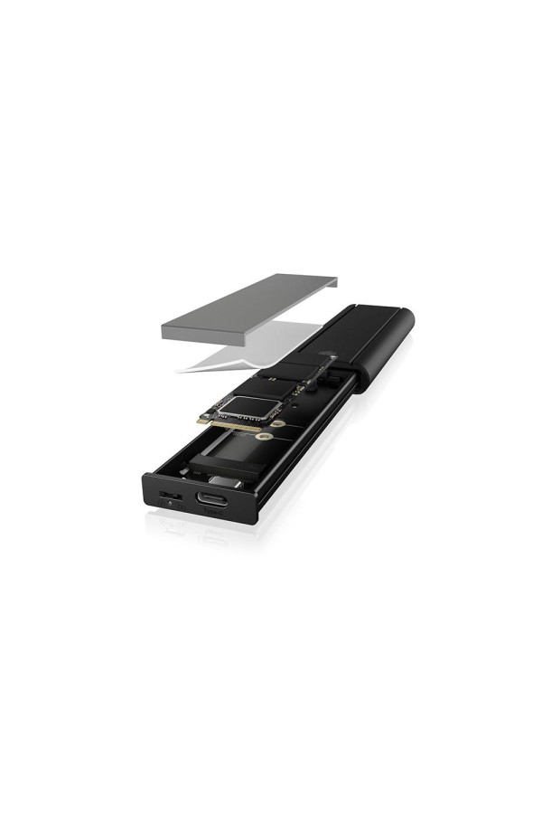 RaidSonic ICY BOX Θήκη για Σκληρό Δίσκο M.2 PCI Express NVME με σύνδεση USB 3.2 (IB-1807MT-C31) (RSCIB-1807MT-C31)