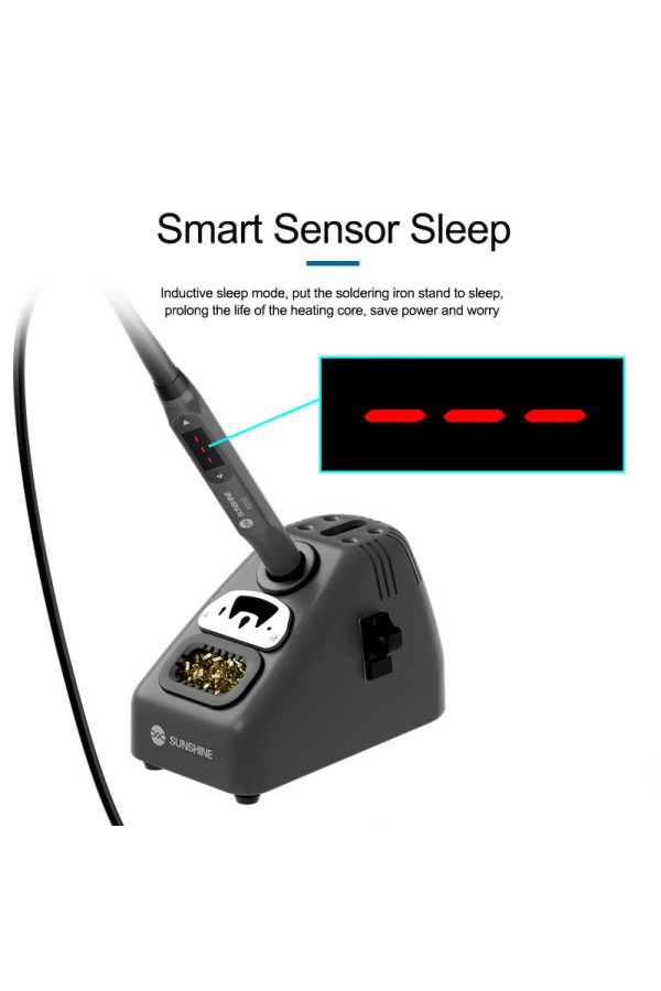 SUNSHINE σταθμός κόλλησης S210 με κολλητήρι, 110W, 100~450 °C