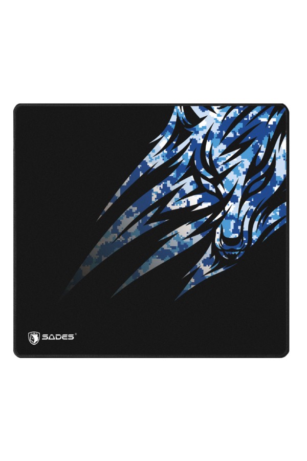 SADES Gaming Mouse Pad Hailstorm, rubber base, 450 x 400mm