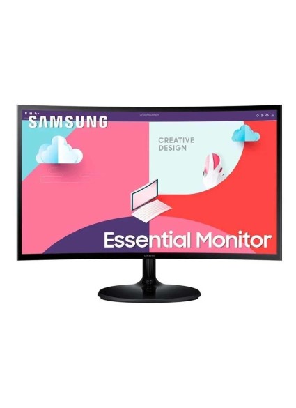 SAMSUNG LS24D364GAUXEN Curved Essential Monitor 24'' (SAMLS24D364GAUXEN)