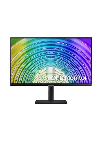 SAMSUNG LS27A600UUUXEN  QHD Ergonomic Monitor 27'' with USB-C & Lan (SAMLS27A600UUUXEN)