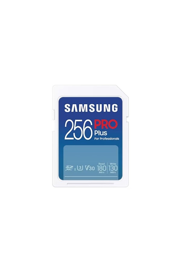 Samsung Pro Plus SDXC 256GB Class 3 U3 V30 UHS-I (MB-SD256S/EU) (SAMMB-SD256S-EU)