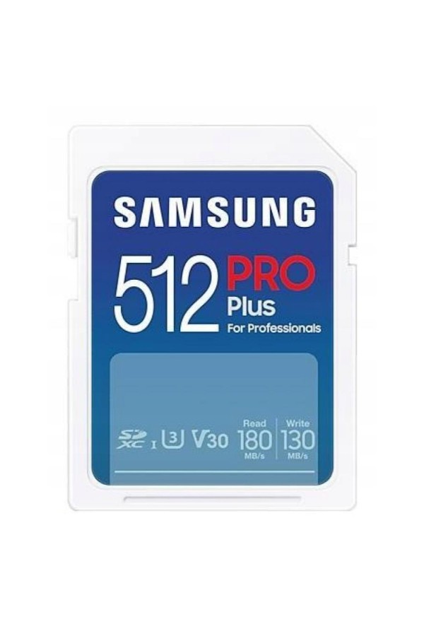 Samsung Pro Plus SDXC 512GB Class 10 U3 V30 UHS-I with USB Reader (MB-SD512SB/WW) (SAMMB-SD512SB-WW)
