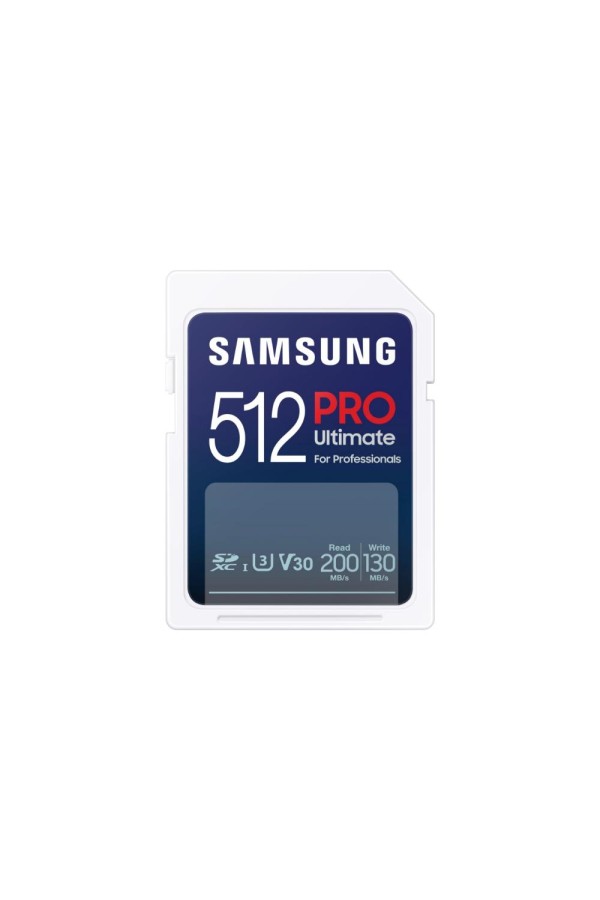 Samsung Pro Ultimate SDXC 512GB Class 10 U3 V30 UHS-I (MB-SY512S/WW) (SAMMB-SY512S-WW)