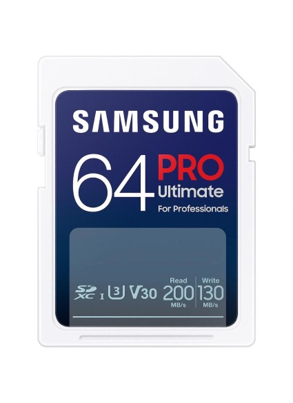 Samsung SDXC 64GB Class 10 U3 V30 UHS-I (MB-SY64S/WW) (SAMMB-SY64S-WW)