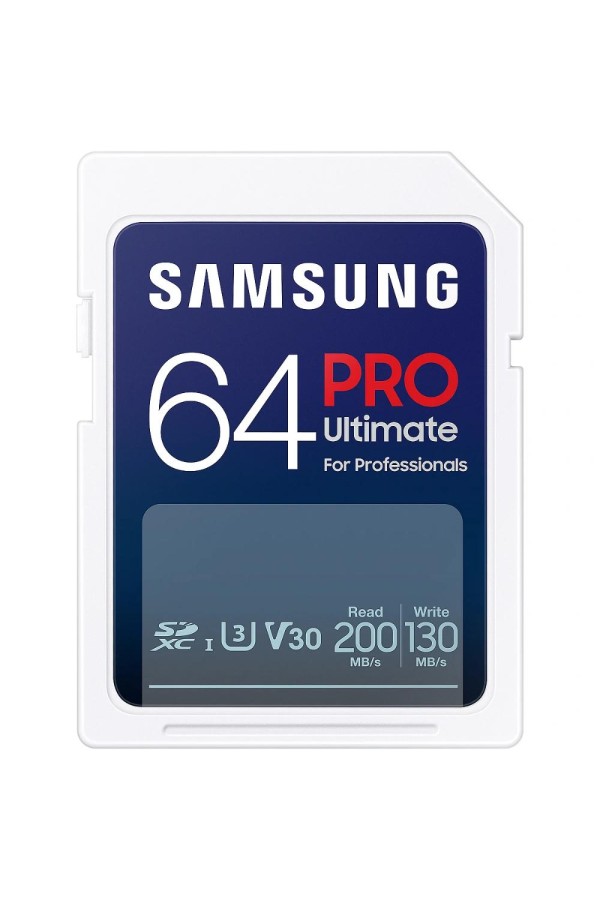 Samsung SDXC 64GB Class 10 U3 V30 UHS-I (MB-SY64S/WW) (SAMMB-SY64S-WW)