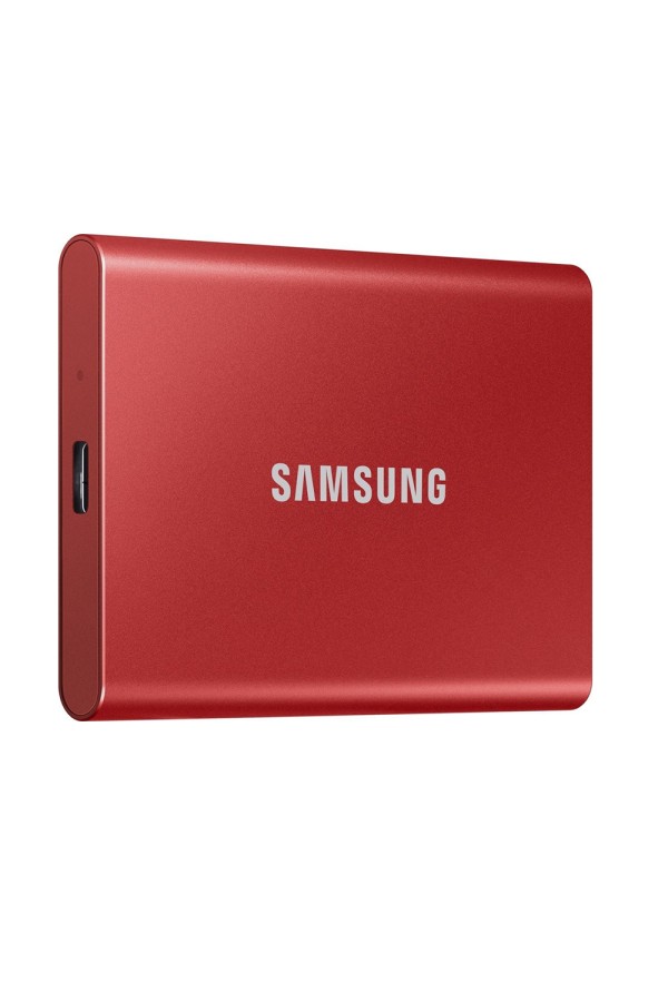 Samsung Portable SSD T7 USB 3.2 500GB Metallic Red (MU-PC500R/WW) (SAMMU-PC500R)