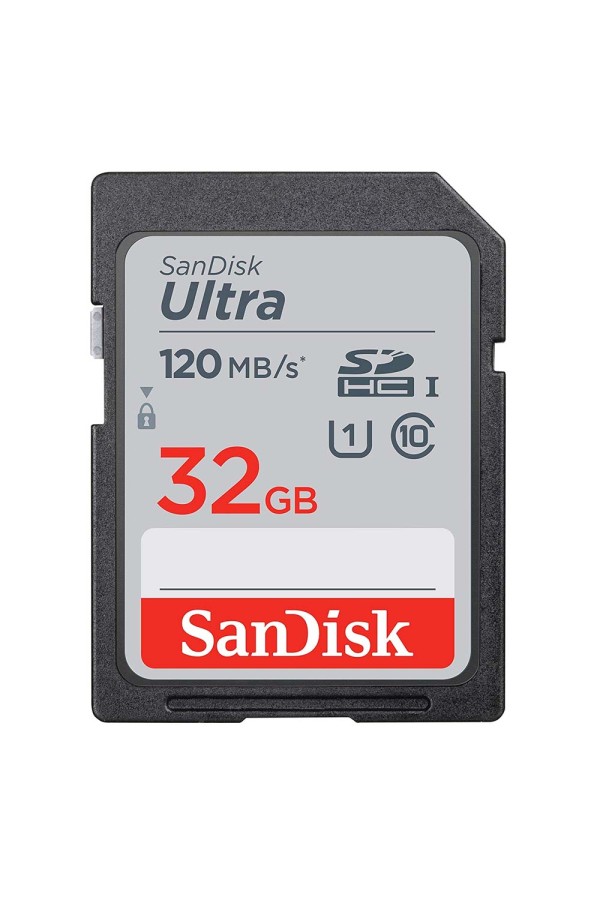 Sandisk Ultra® SDHC & SDXC UHS-I Memory Card 32GB (SDSDUN4-032G-GN6IN) (SANSDSDUN4-032G-GN6IN)