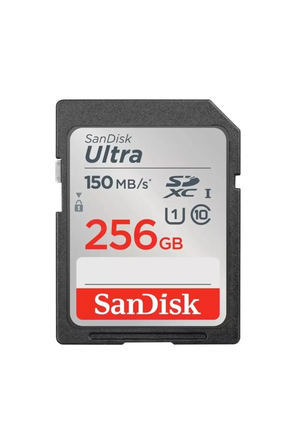 Sandisk Ultra SDXC UHS-I 256GB (SDSDUNC-256G-GN6IN) (SANSDSDUNC-256G-GN6IN)