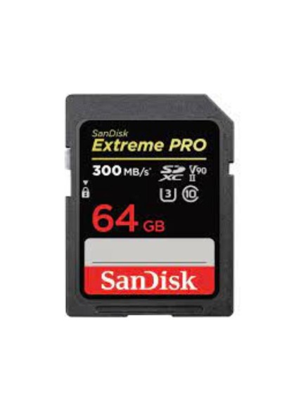 Sandisk Extreme Pro SDHC UHS-II 64GB (SDSDXDK-064G-GN4IN) (SANSDSDXDK-064G-GN4IN)