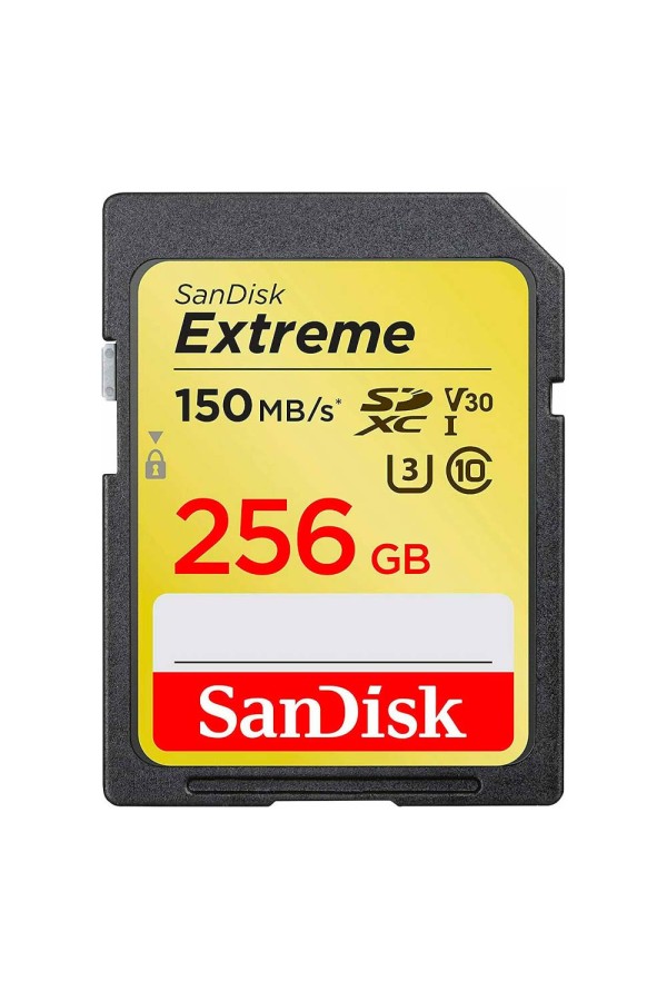 SanDisk 256GB Extreme SDXC UHS-I card (SDSDXVV-256G-GNCIN) (SANSDSDXVV-256G-GNCIN)