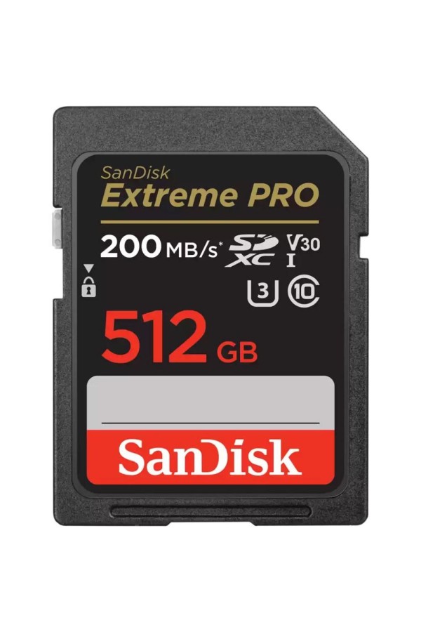 Sandisk Extreme Pro SDXC UHS-I 512GB (SDSDXXD-512G-GN4IN) (SANSDSDXXD-512G-GN4IN)