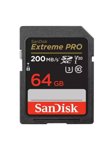 Sandisk Exrteme PRO SDXC UHS-I  64GB Card (SDSDXXU-064G-GN4IN) (SANSDSDXXU-064G-GN4IN)