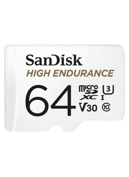 SanDisk® High Endurance microSD 64GB Card (SDSQQNR-064G-GN6IA) (SANSDSQQNR-064G-GN6IA)