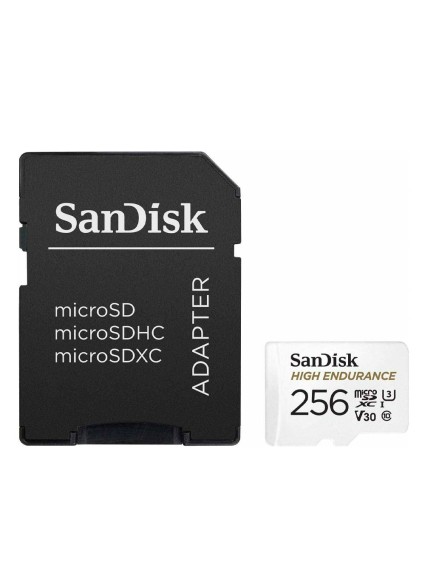 SanDisk® High Endurance microSD 256GB Card (SDSQQNR-256G-GN6IA) (SANSDSQQNR-256G-GN6IA)