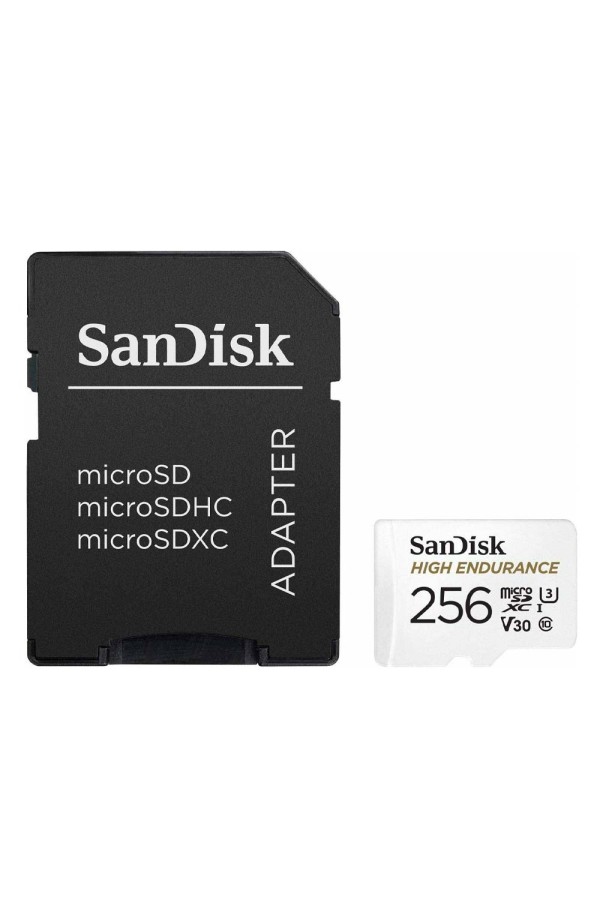 SanDisk® High Endurance microSD 256GB Card (SDSQQNR-256G-GN6IA) (SANSDSQQNR-256G-GN6IA)