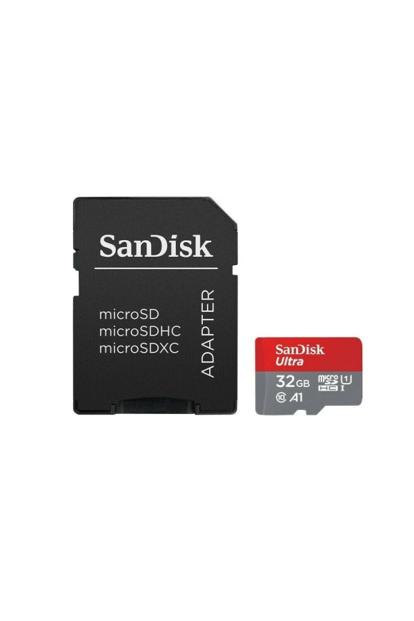 Sandisk Ultra microSDHC UHS-I 32GB With Adapter (SDSQUA4-032G-GN6IA) (SANSDSQUA4032GGN6IA)