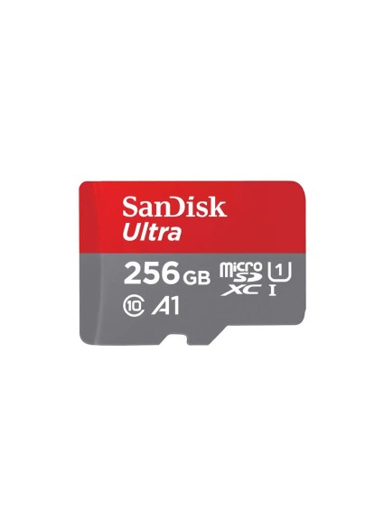 Sandisk Ultra microSDXC 256GB Class 10 U1 A1 UHS-I με αντάπτορα 150MB/s (SDSQUAC-256G-GN6MA) (SANSDSQUAC-256G-GN6MA)