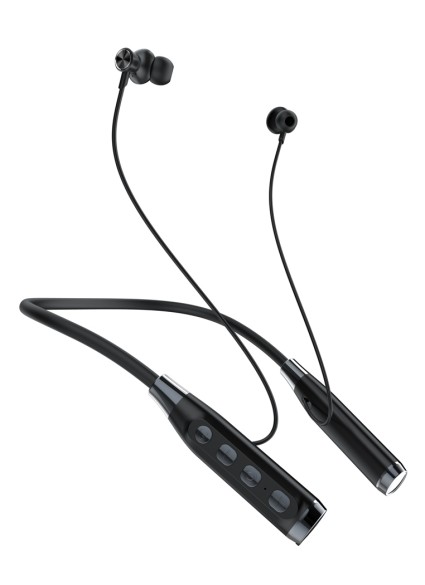CELEBRAT earphones SE1 με μαγνήτη, Bluetooth, 12mm, 800mAh, μαύρα