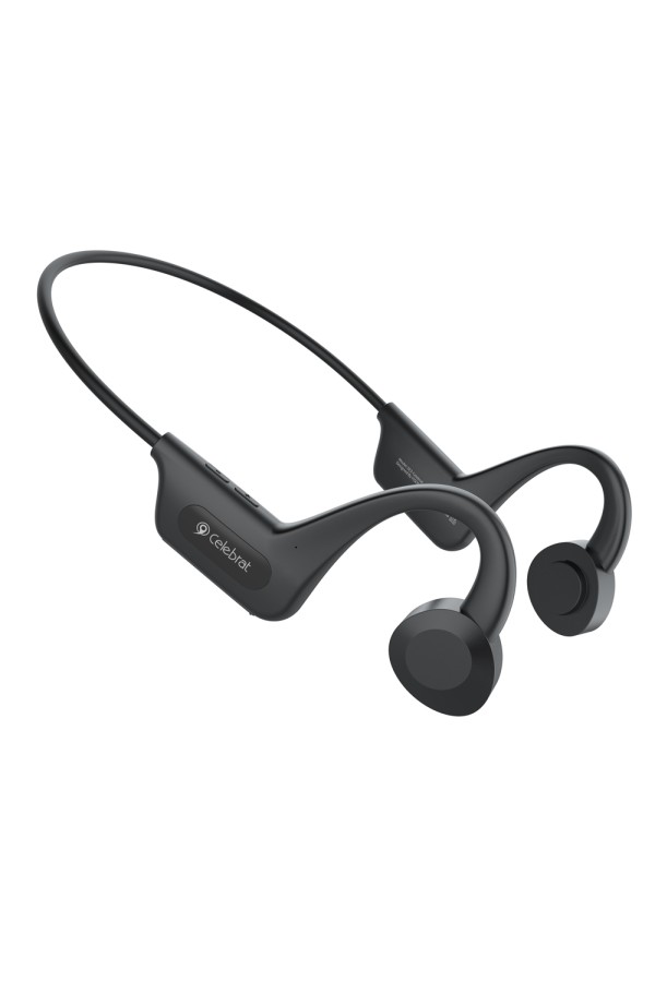 CELEBRAT open earphones SE3, Bluetooth 5.0, 180mAh, Φ16mm, μαύρα