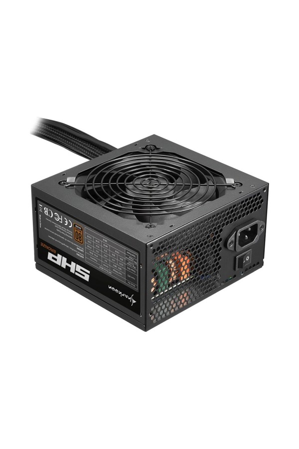 Sharkoon SHP 500W Power Supply Full Wired 80 Plus Bronze (22951377) (SHR22951377)