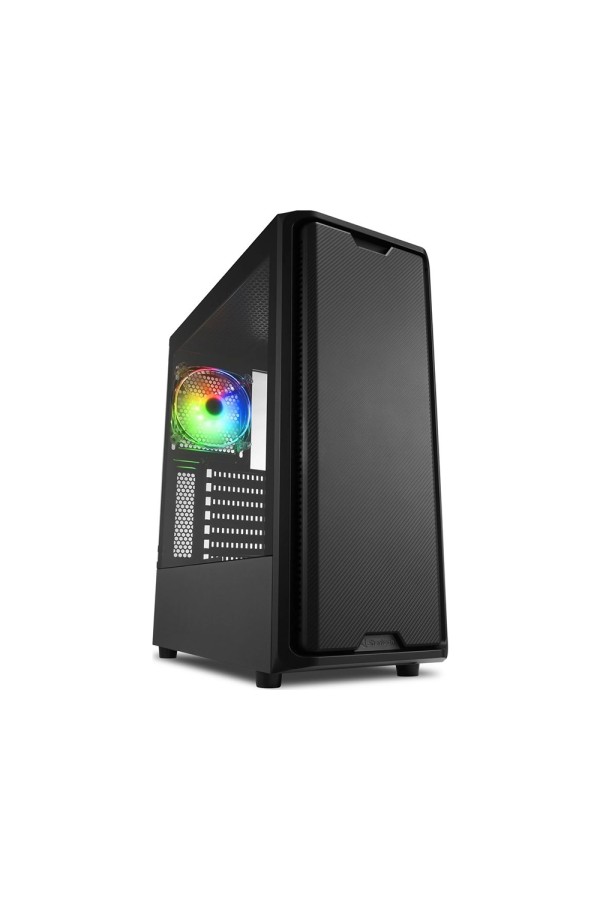 Sharkoon SK3 RGB Gaming Midi Tower Computer Case Black (25930931) (SHR25930931)