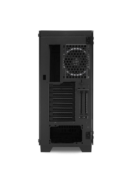 Sharkoon Elite Shark CA200M Gaming Midi Tower Κουτί Υπολογιστή με Πλαϊνό Παράθυρο και RGB Φωτισμό Μαύρο (ELCA200M) (SHRELCA200M)